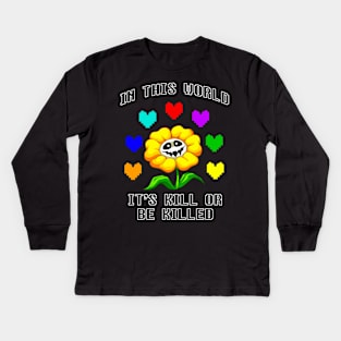 In this world... Kids Long Sleeve T-Shirt